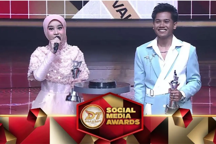 Valen dan Mila DA7 Borong Penghargaan Social Media Awards Indosiar – Gentara