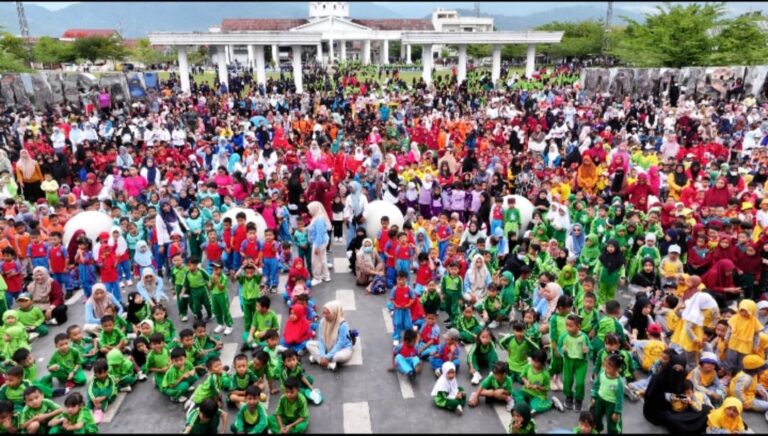 Peringatan Hari Anak Nasional di Palopo Berlangsung Meriah