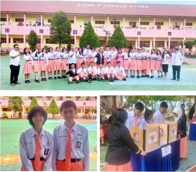 Pilketos SMAN 2 Torut Paslon Keisya dan Brilian Terpilih, Kepala Sekolah: Laksanakan Tugas Panggilan Sesuai Visi Misi