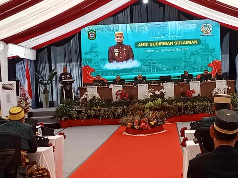 Hari Jadi Takalar ke-66, Gubenur Andi Sudirman Prioritaskan 110 KM Jalan dan Bantuan Korban Puting Beliung