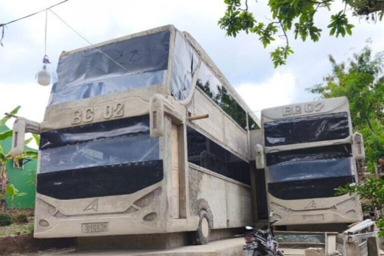 Rumah Unik Bentuk Bus di Wonogiri, Agramas Bangga – Radio TV Gentara